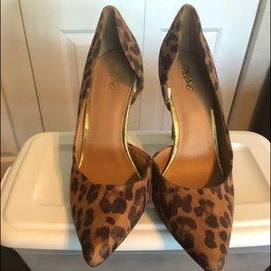 Leopard heels